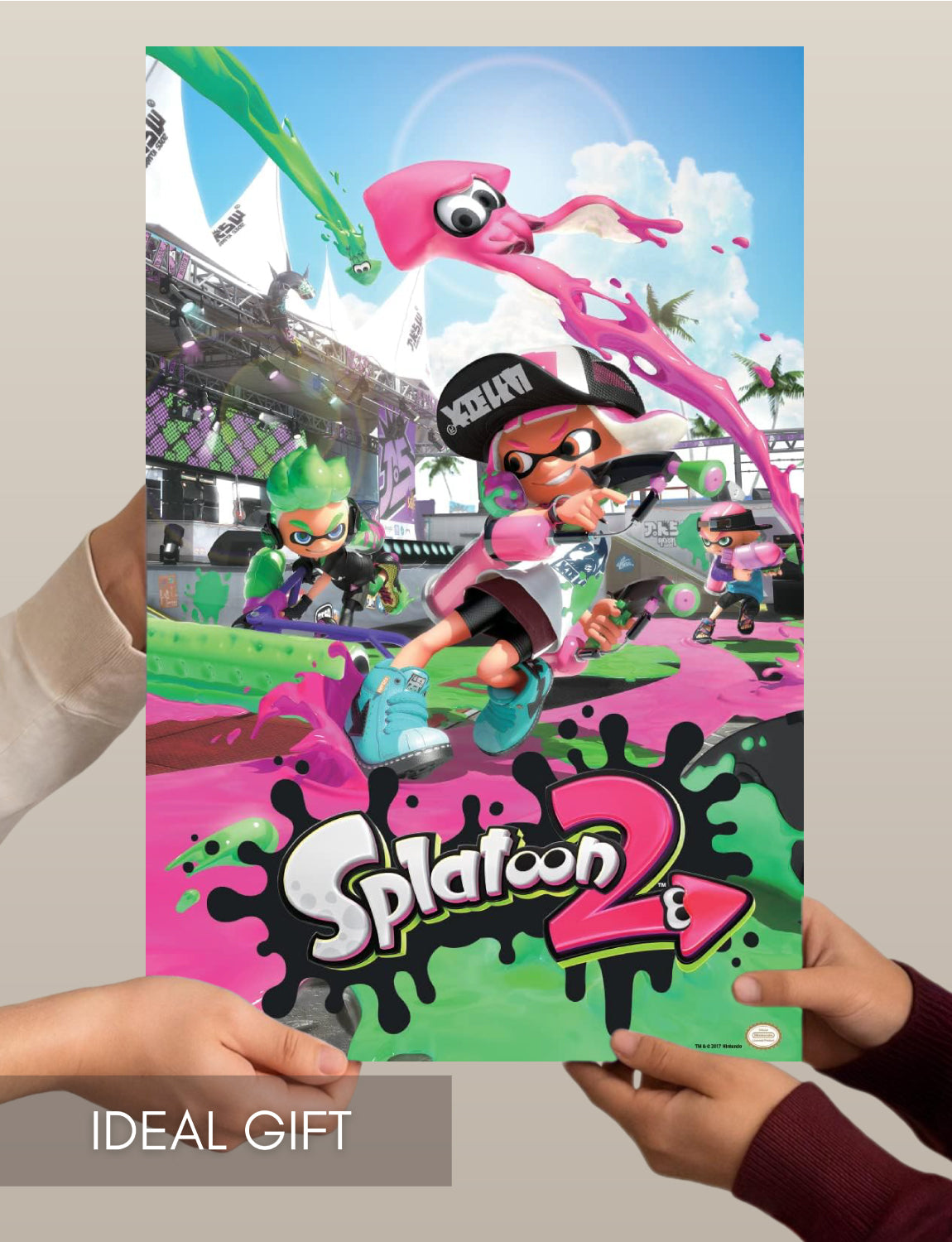 Splatoon 2™ Poster (11x17) - Official Nintendo Wall Art - packaging