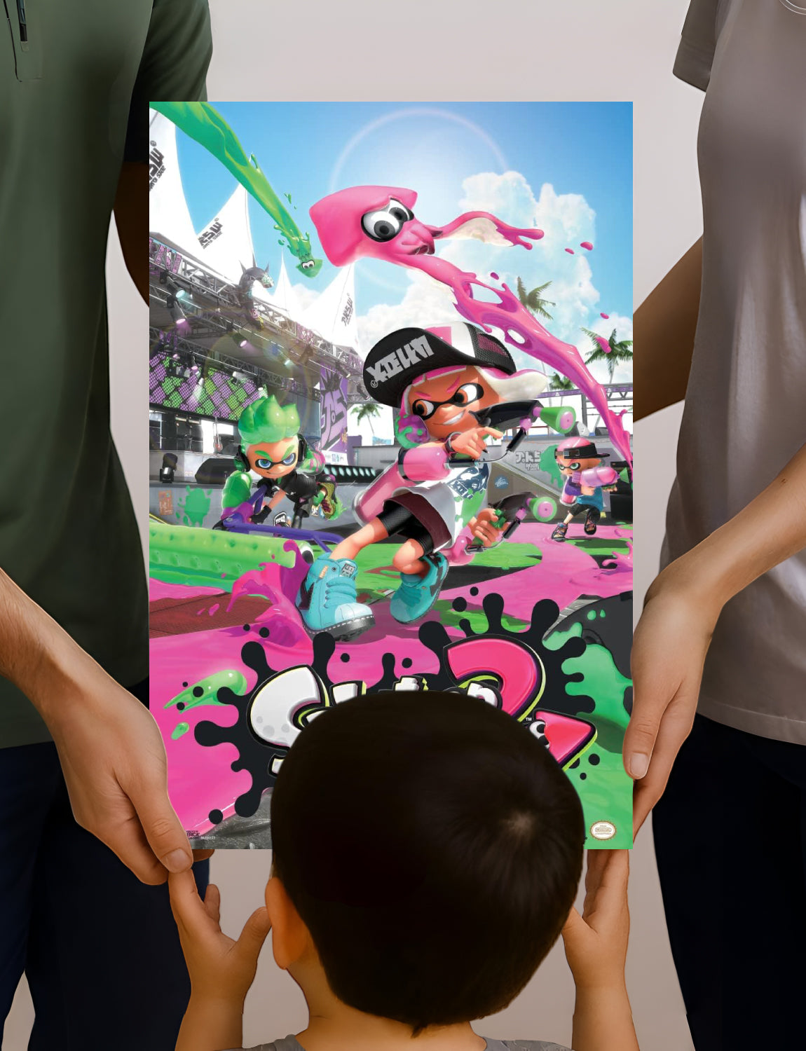 Splatoon 2™ Poster (11x17) - Official Nintendo Wall Art - alternate angle