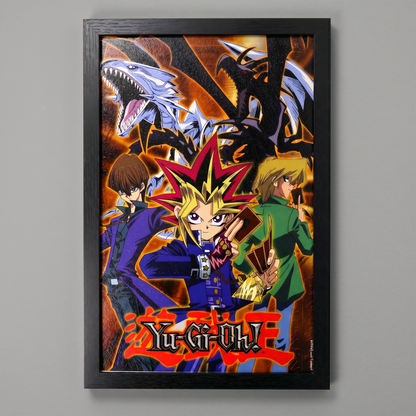 Yu-Gi-Oh!! S2 Collage - 11x17 Framed Gel Coat