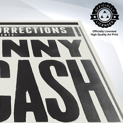 Johnny Cash - Folsom State - 11x17 Poster