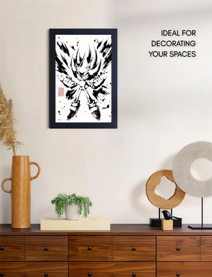 Sonic™: Super Sonic Framed Poster (11x17) - Official SEGA Wall Art - packaging
