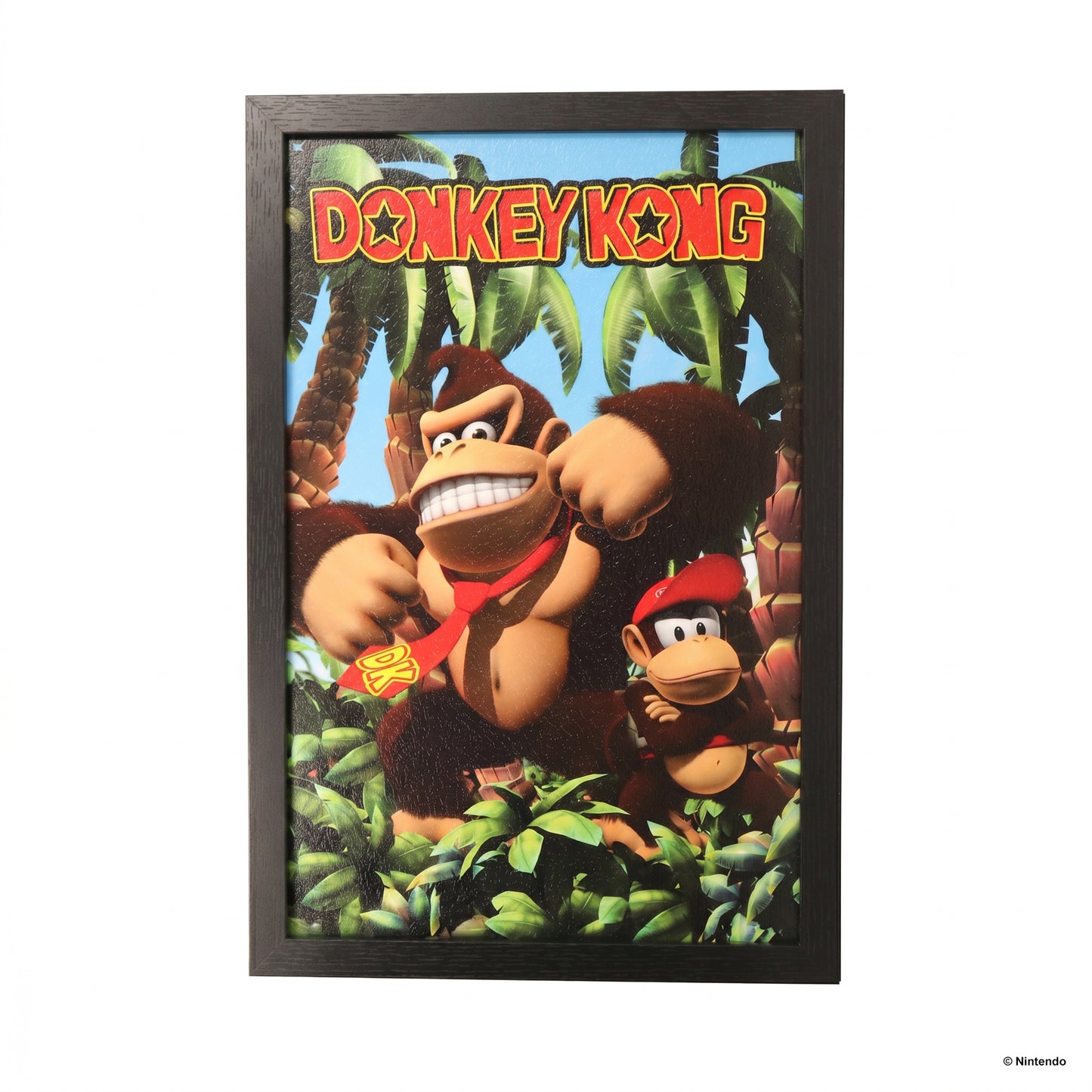 Donkey Kong™ Jungle Gel-Coated Framed Print (11x17)