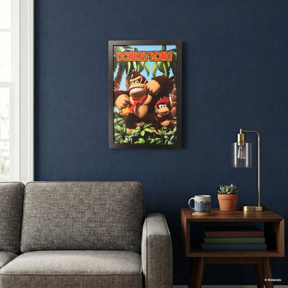 Donkey Kong™ Jungle Gel-Coated Framed Print (11x17)
