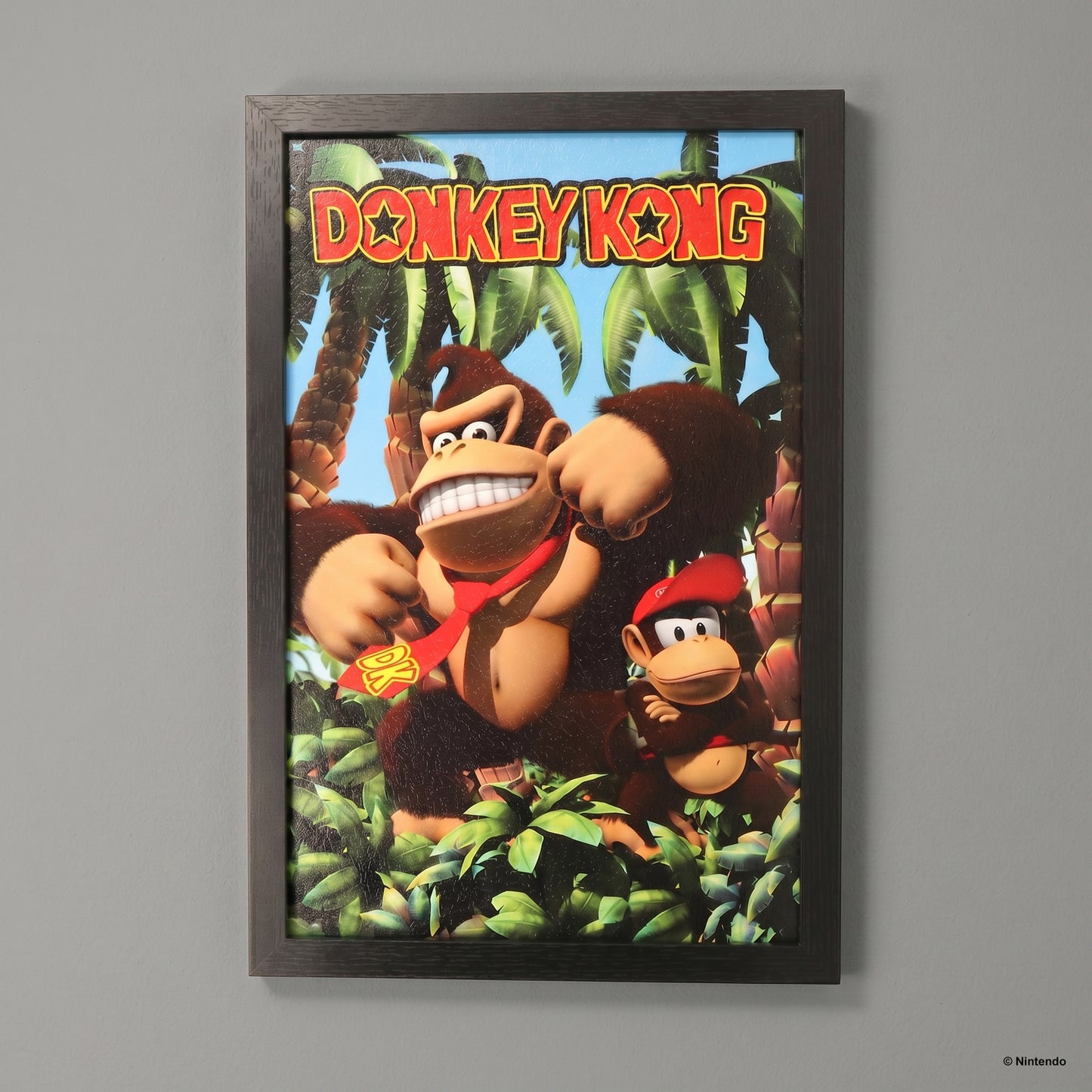Donkey Kong™ Jungle Gel-Coated Framed Print (11x17)