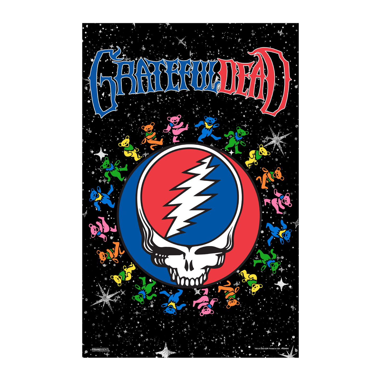 Grateful Dead - A Circle Of Bears - 11x17 Poster