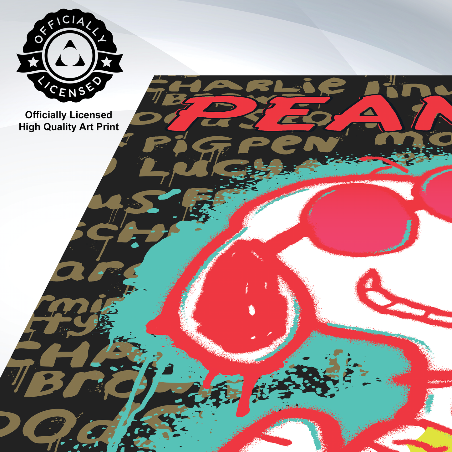 Peanuts - Snoopy & Woodstock Graffiti - 11x17 Poster