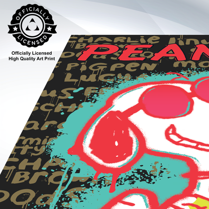 Peanuts - Snoopy & Woodstock Graffiti - 11x17 Poster