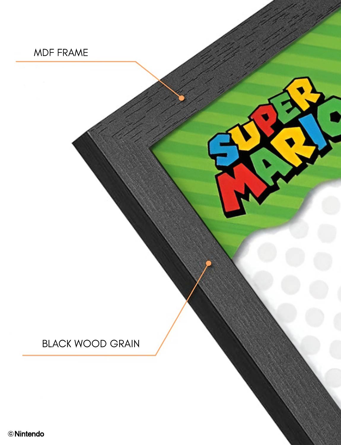 Super Mario��: Yoshi Wheel Framed Poster (11x17) - Official Nintendo Art - view 7