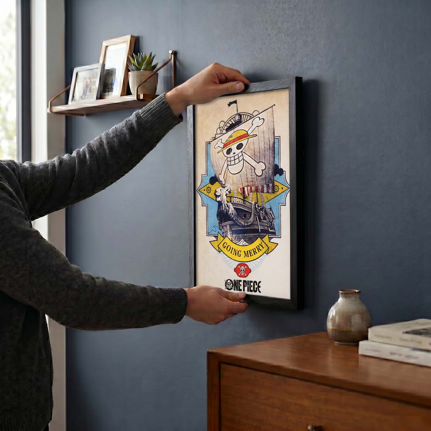 One Piece (Live Action) - Going Merry - 11x17 Framed Gel Coat
