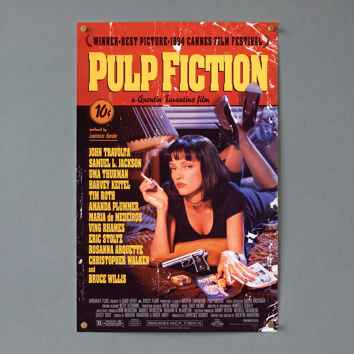 Pulp Fiction - Pf Billing - 11x17 Poster