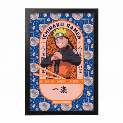 Naruto- Ichiraku Ramen - 11x17 Framed Gel Coat
