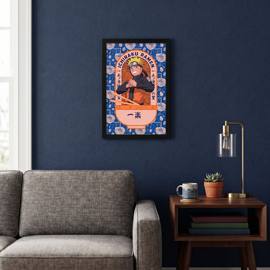 Naruto- Ichiraku Ramen - 11x17 Framed Gel Coat