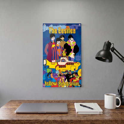 The Beatles - Yellow Submarine-Aquatic - 11x17 Poster