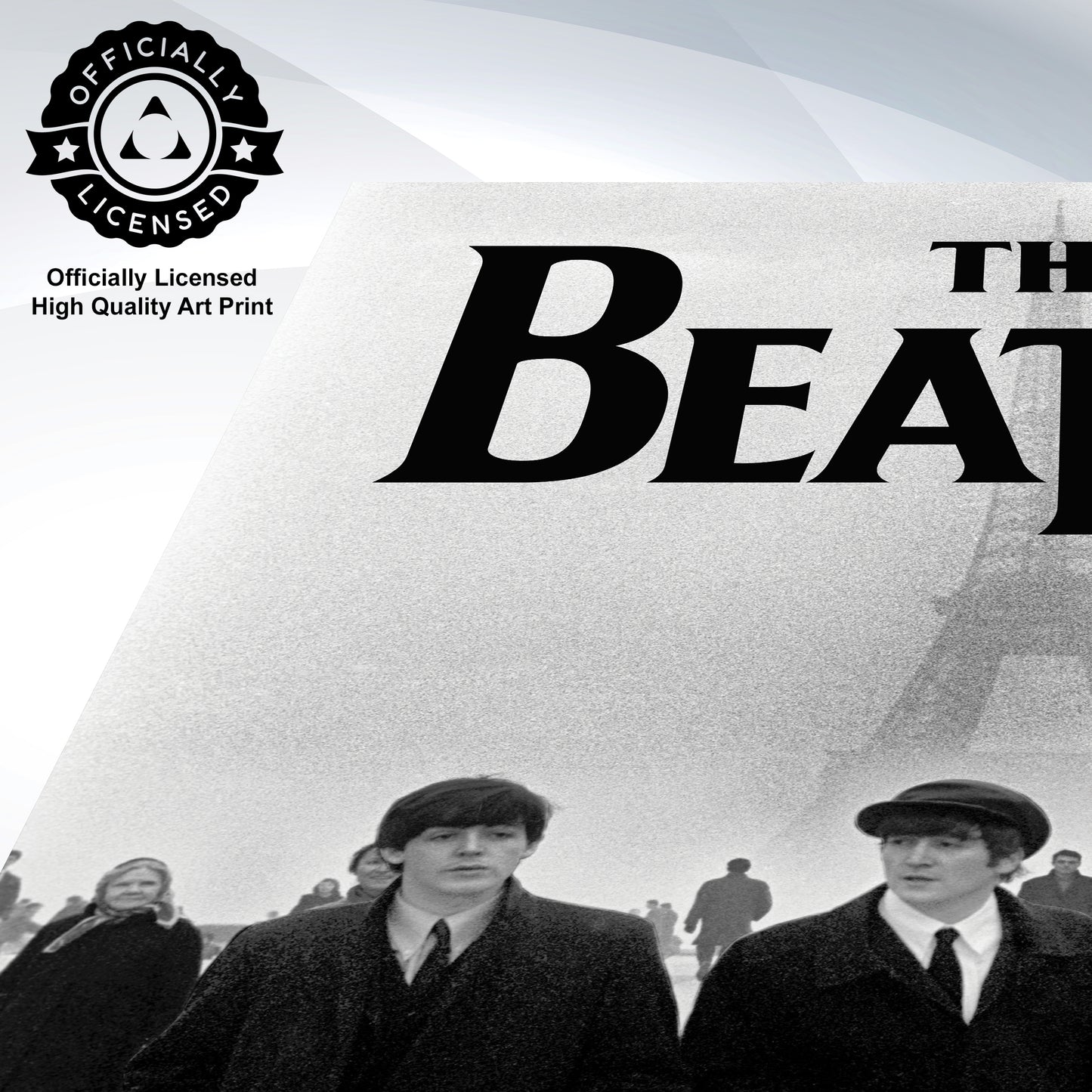The Beatles - Eiffel Tower - 11x17 Poster