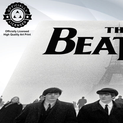 The Beatles - Eiffel Tower - 11x17 Poster