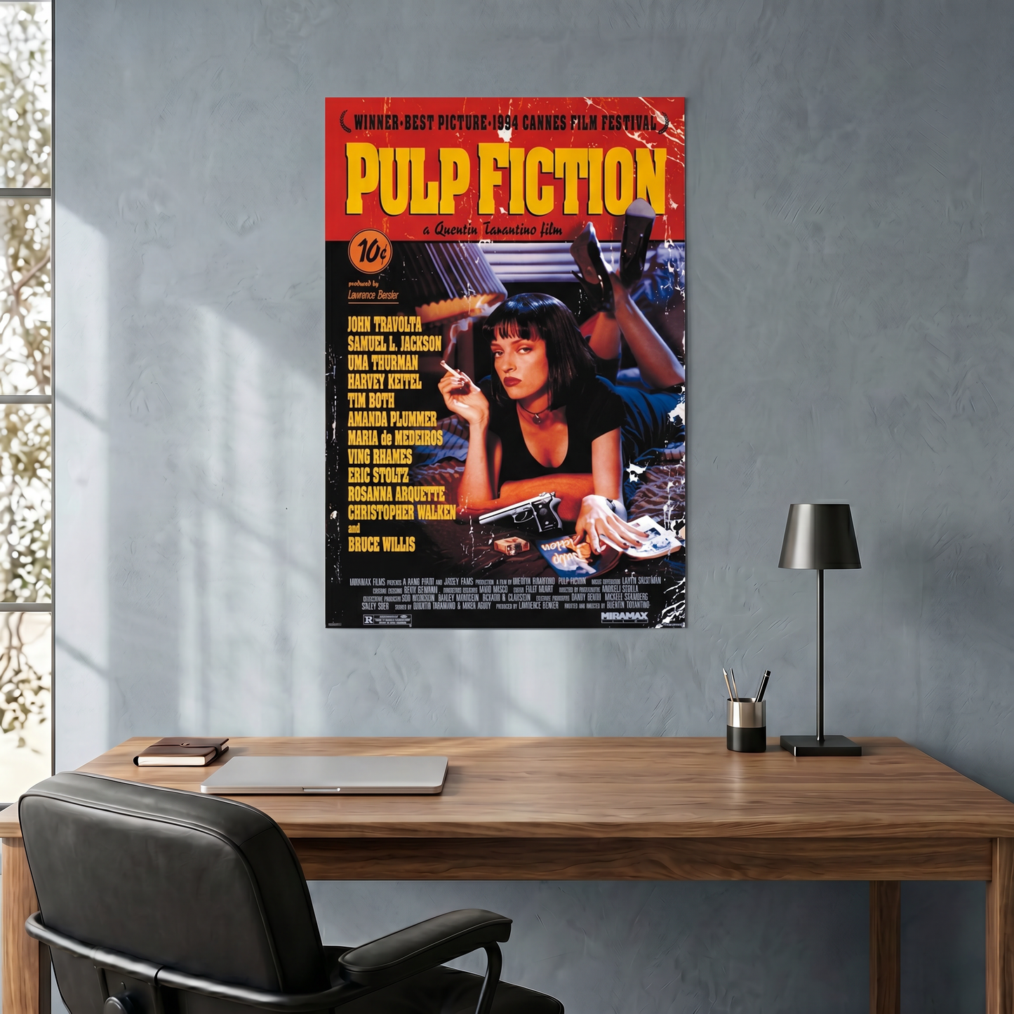 Pulp Fiction - Uma - 24x36 Unframed Poster