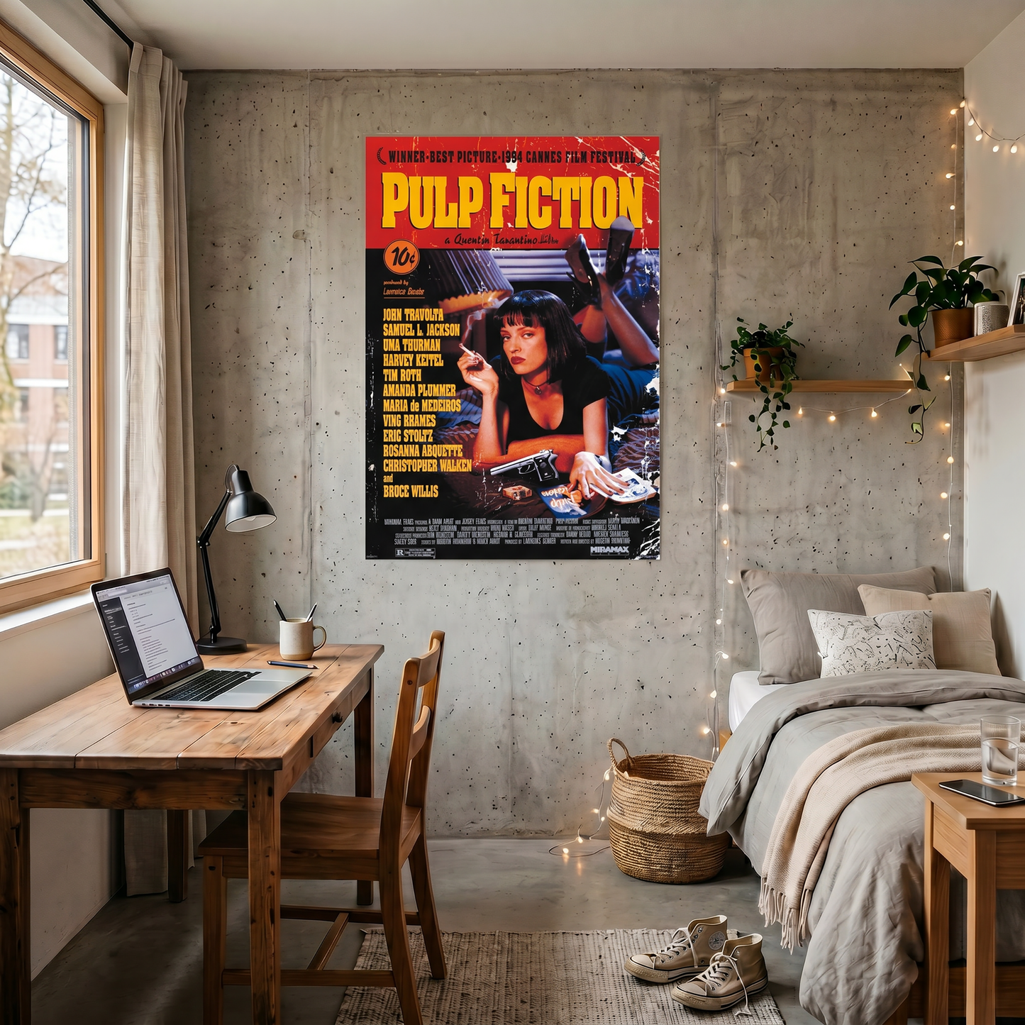 Pulp Fiction - Uma - 24x36 Unframed Poster