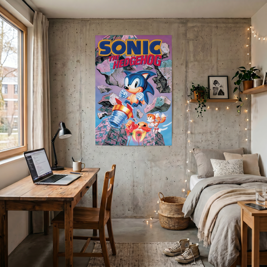 Sonic The Hedgehog - Break Thr - 24x36 Unframed Poster