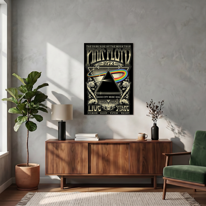 Pink Floyd - Carnegie Hall '72 - 24x36 Unframed Poster