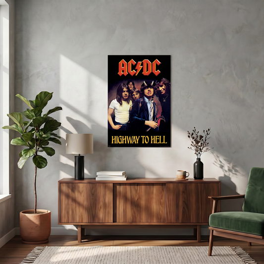 Ac/DC - Highway To Hell - 24x36 Unframed Poster