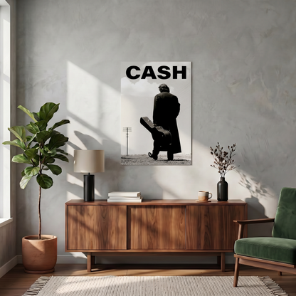 Johnny Cash - Walk - 24x36 Unframed Poster