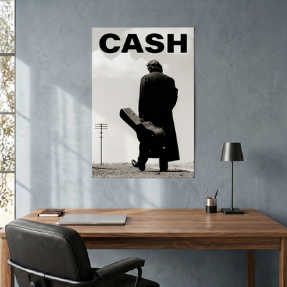Johnny Cash - Walk - 24x36 Unframed Poster