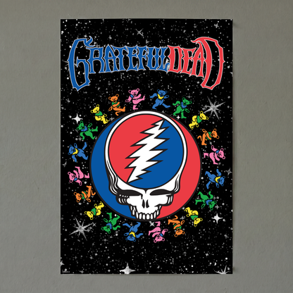 Grateful Dead - A Circle Of Bears - 24x36 Unframed Poster