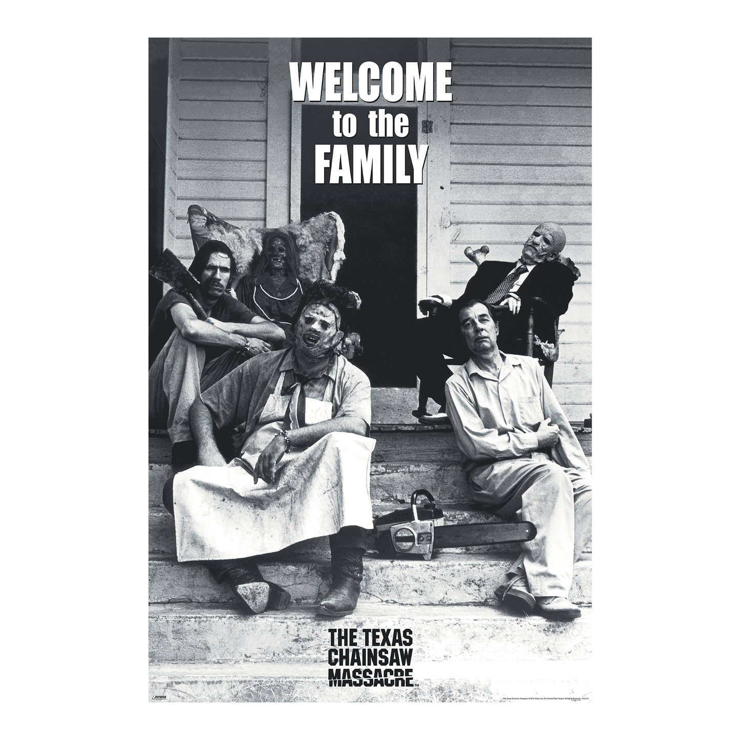 Texas Chainsaw Massacre - Welcome To The Family - 24x36 Unframed Poster