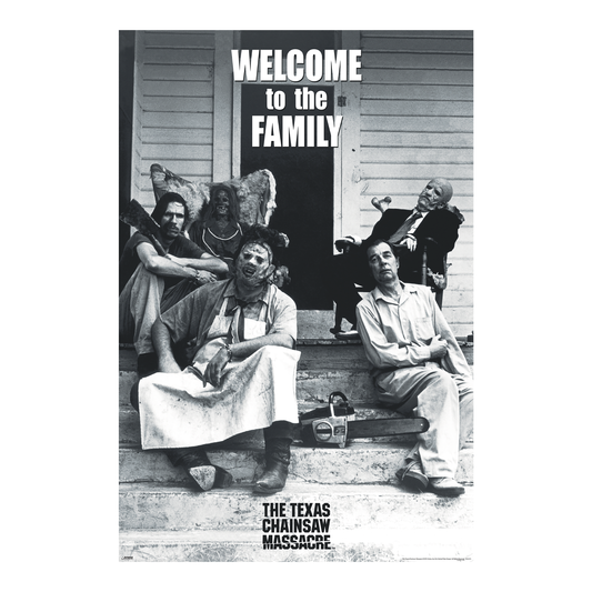 Texas Chainsaw Massacre - Welcome To The Family - 24x36 Unframed Poster