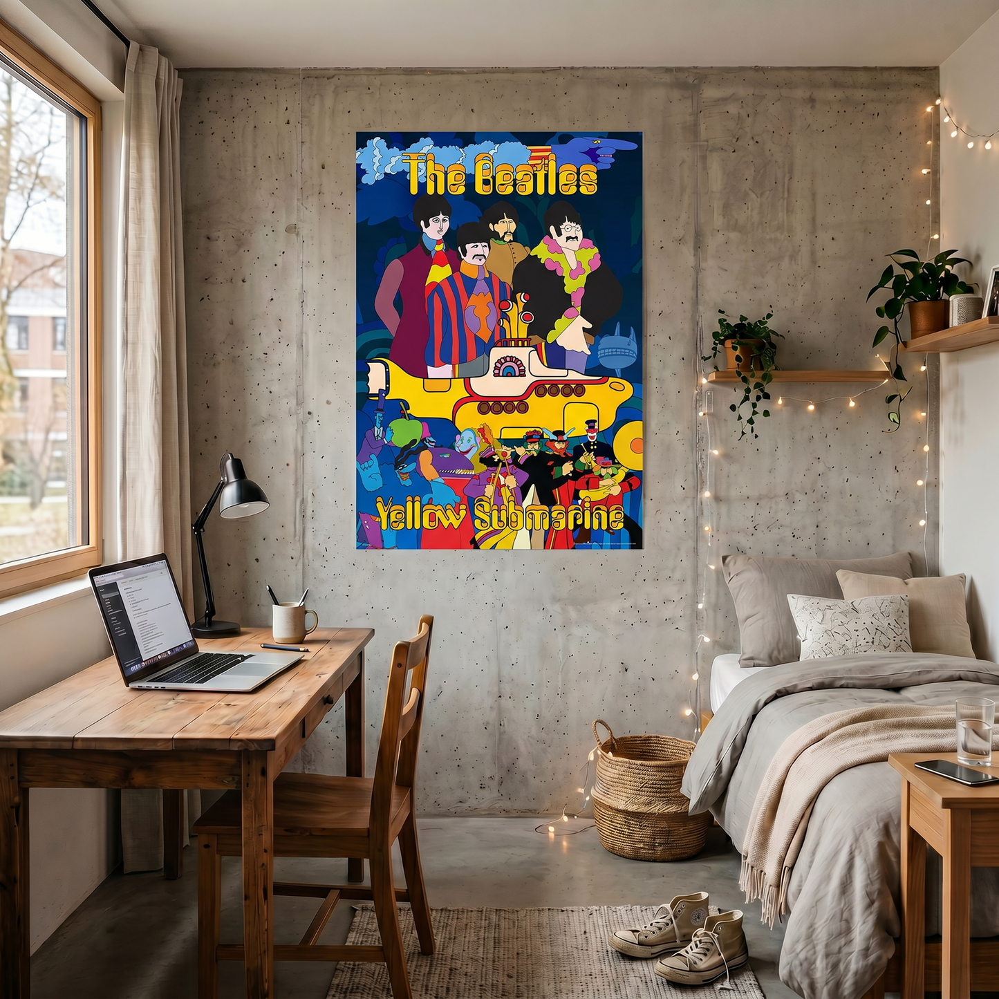 The Beatles - Yellow Submarine-Aquatic - 24x36 Unframed Poster