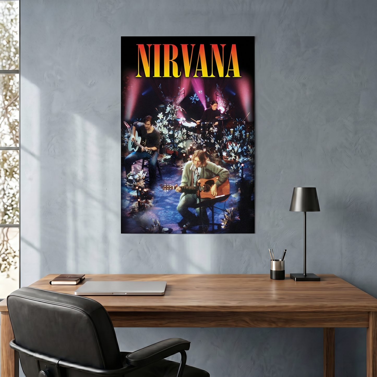 Nirvana - Unplugged - 24x36 Unframed Poster