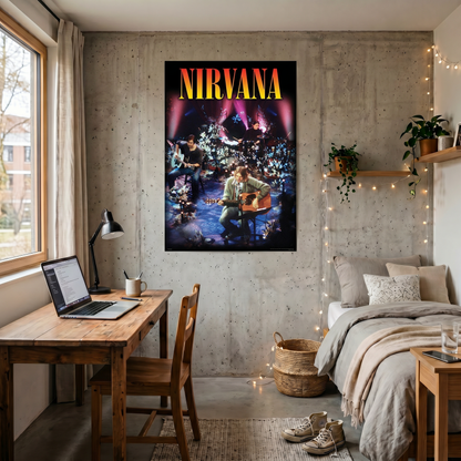 Nirvana - Unplugged - 24x36 Unframed Poster