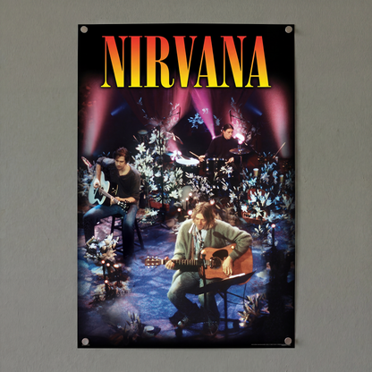 Nirvana - Unplugged - 24x36 Unframed Poster