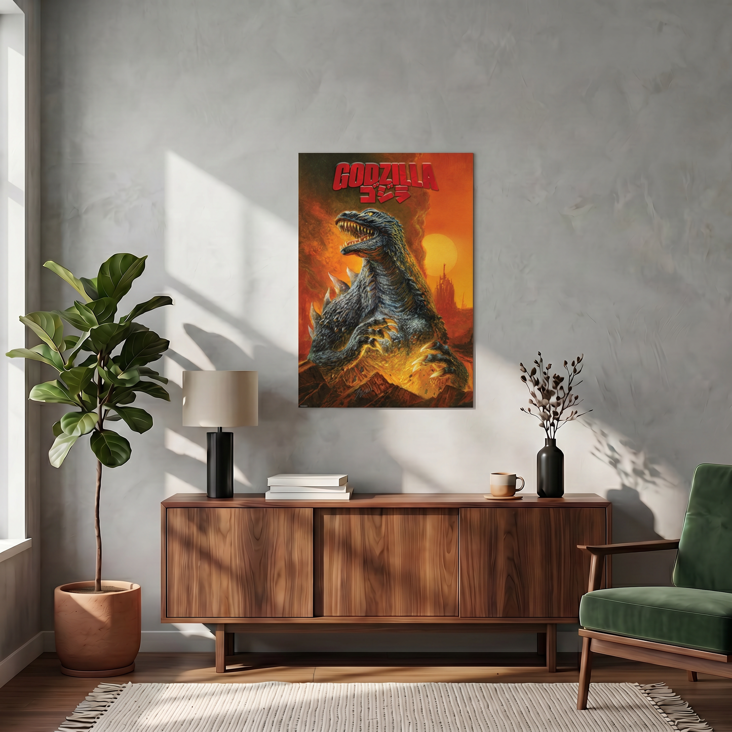 Godzilla - Rise Up - 24x36 Unframed Poster