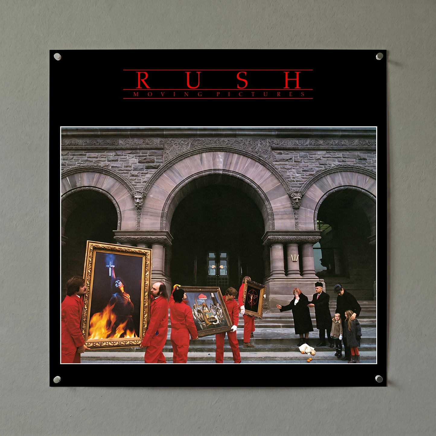 Rush - Moving Pictures - 12x12 Poster