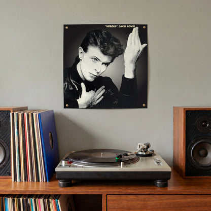 David Bowie - Heroes - 12x12 Poster