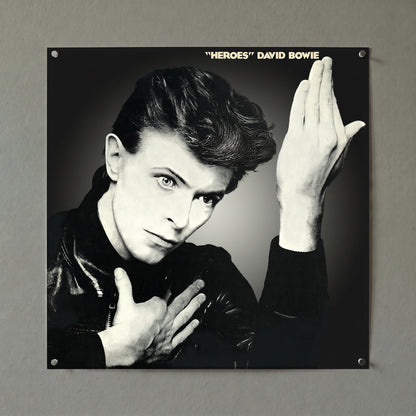 David Bowie - Heroes - 12x12 Poster