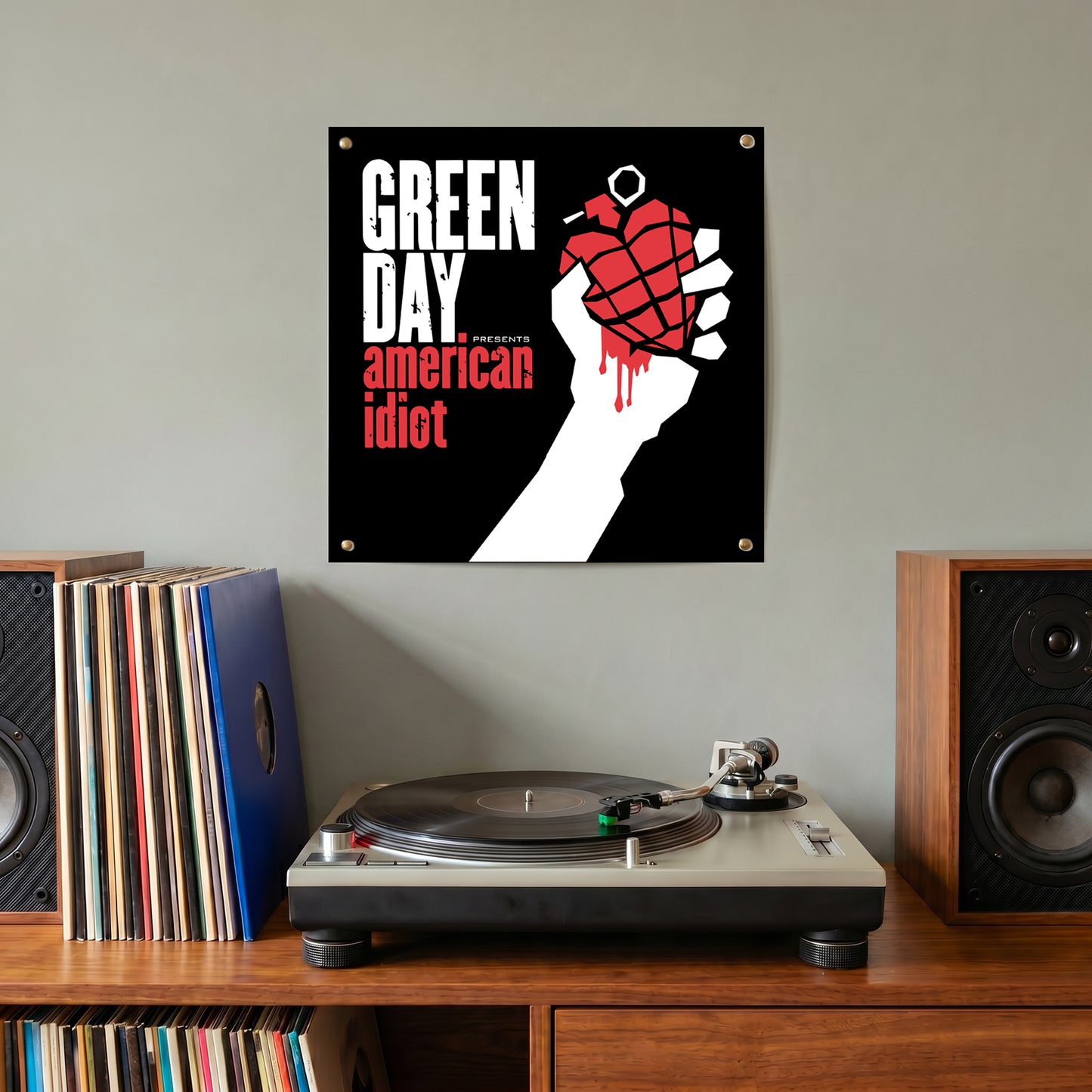 Green Day - American Idiot - 12x12 Poster
