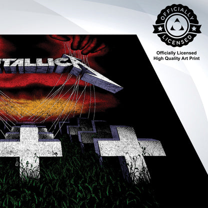 Metallica - Master Of Puppets - 12x12 Poster