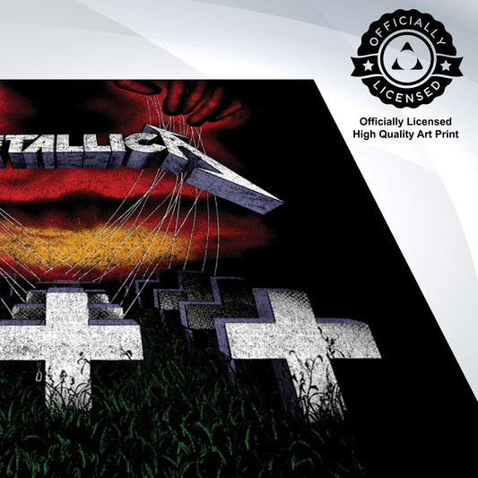 Metallica - Master Of Puppets - 12x12 Poster