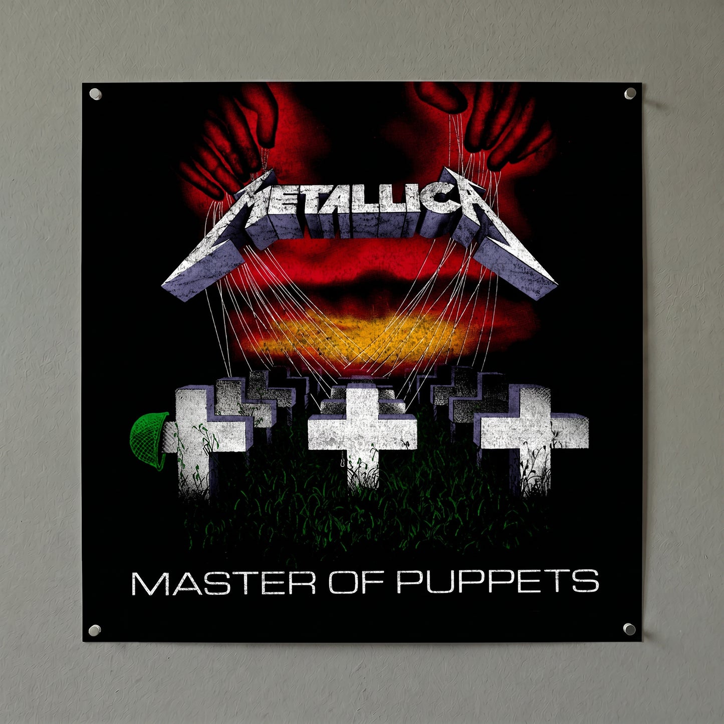 Metallica - Master Of Puppets - 12x12 Poster