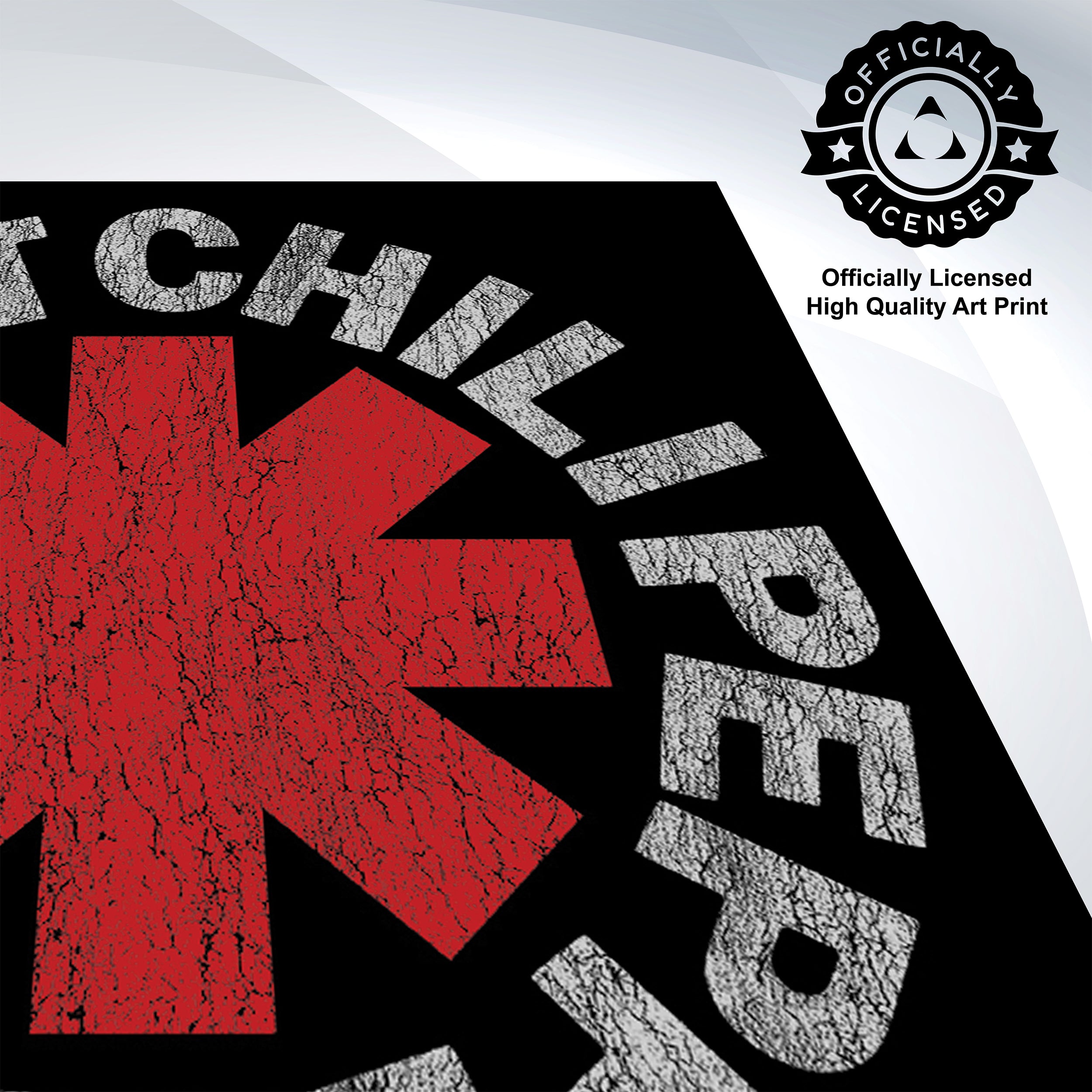 Red Hot Chili Peppers - Asterisk Logo - 12x12 Poster | Pyramid America