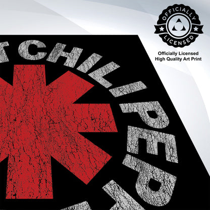 Red Hot Chili Peppers - Asterisk Logo - 12x12 Poster