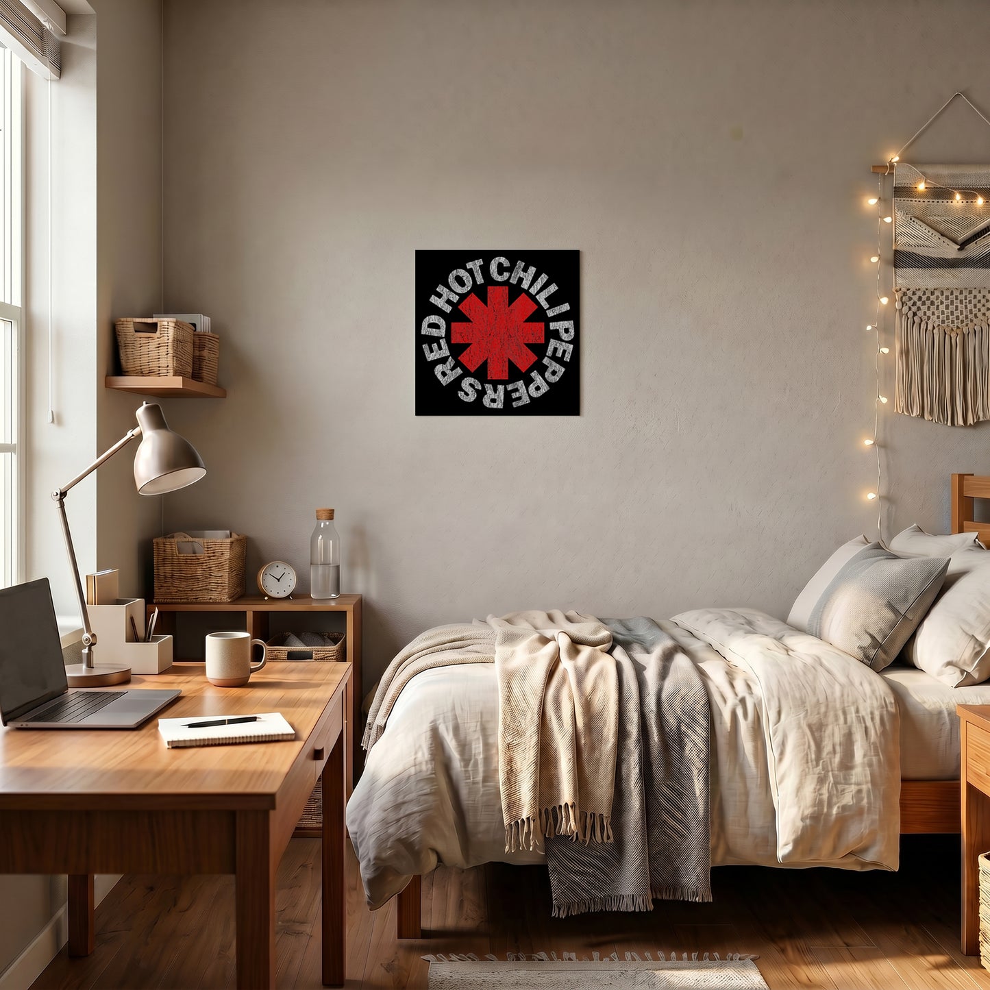 Red Hot Chili Peppers - Asterisk Logo - 12x12 Poster