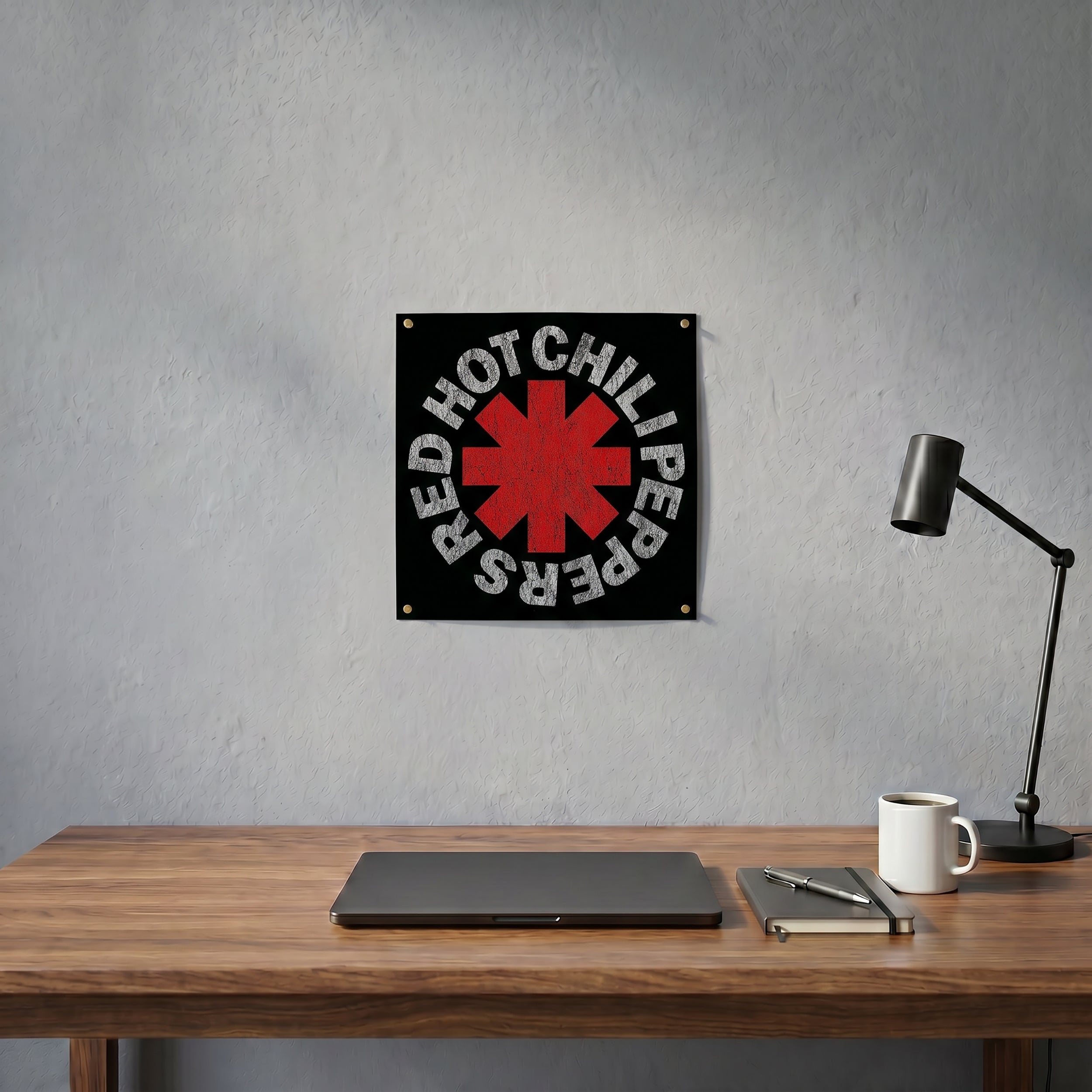 Red Hot Chili Peppers - Asterisk Logo - 12x12 Poster | Pyramid America