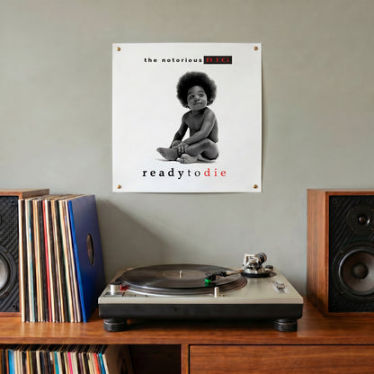 Notorious BIG - Ready To Die - 12x12 Poster