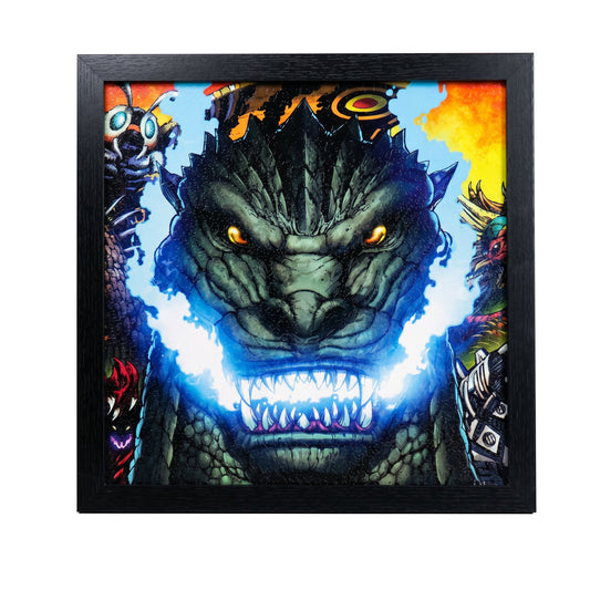 Godzilla - Fire Within - 12x12 Gel Coat