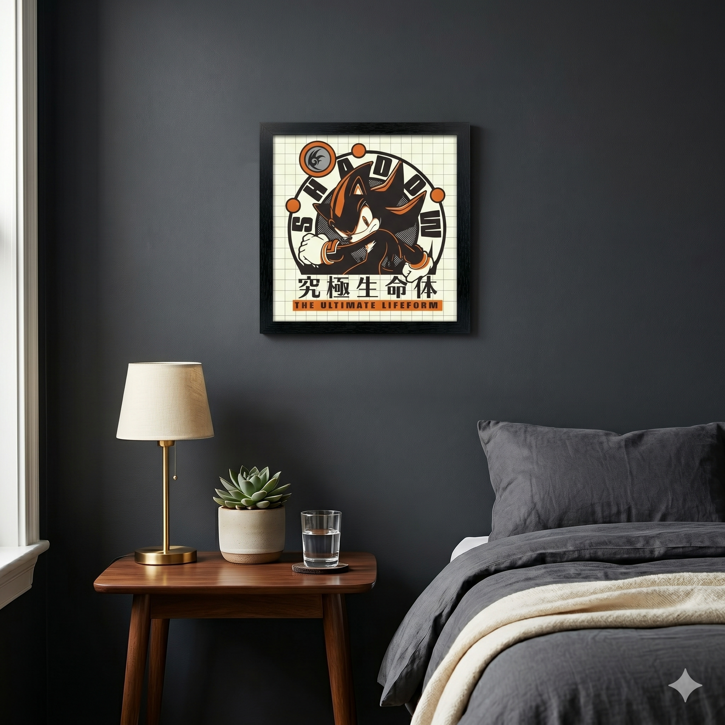 Sonic Ultimate Lifeform 12x12 Gel-Coated Framed Poster