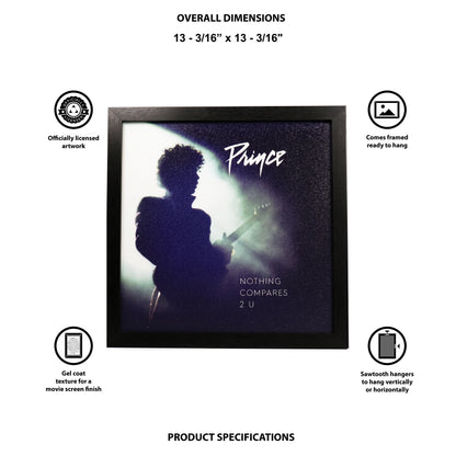 Prince - Nothing Compares 2U - 12x12 Gel Coat