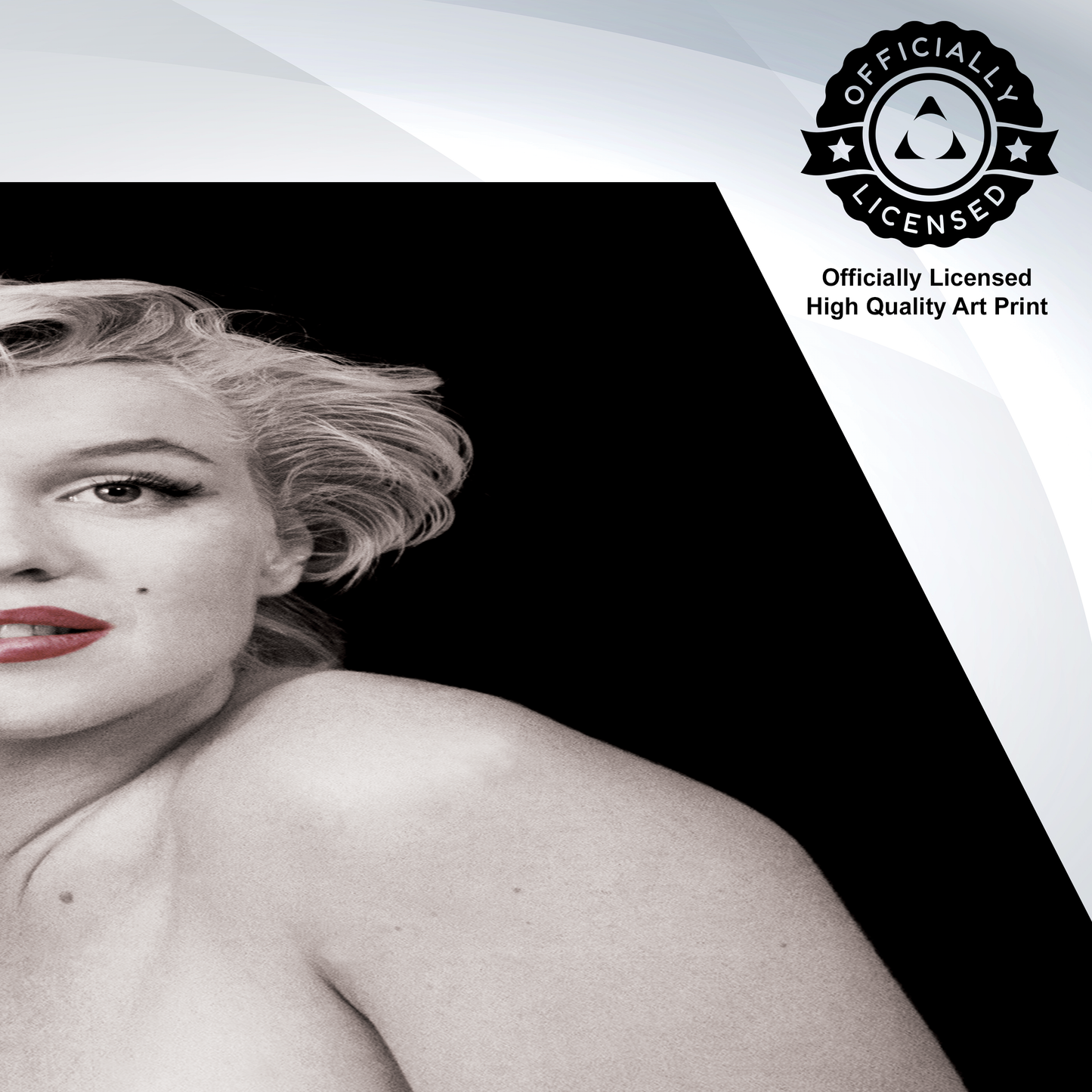 Marilyn Monroe - Red Lips - 24x36 Unframed Poster